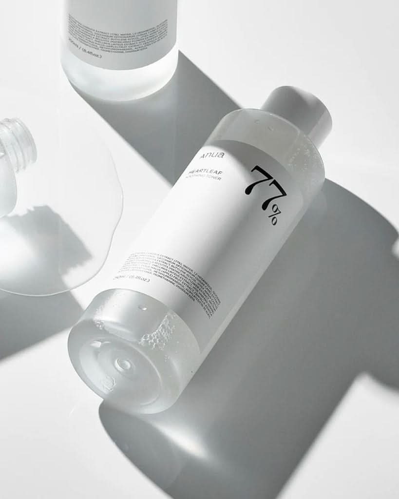 Anua Heartleaf 77% Soothing Toner Korean Skincare | VELVET GLOW