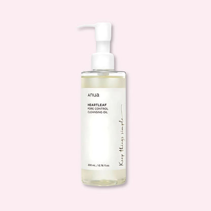Anua Heartleaf Pore Control Cleansing Oil Korean Skincare | VELVET GLOW