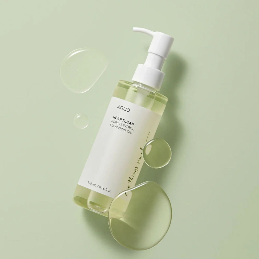 Anua Heartleaf Pore Control Cleansing Oil Korean Skincare | VELVET GLOW