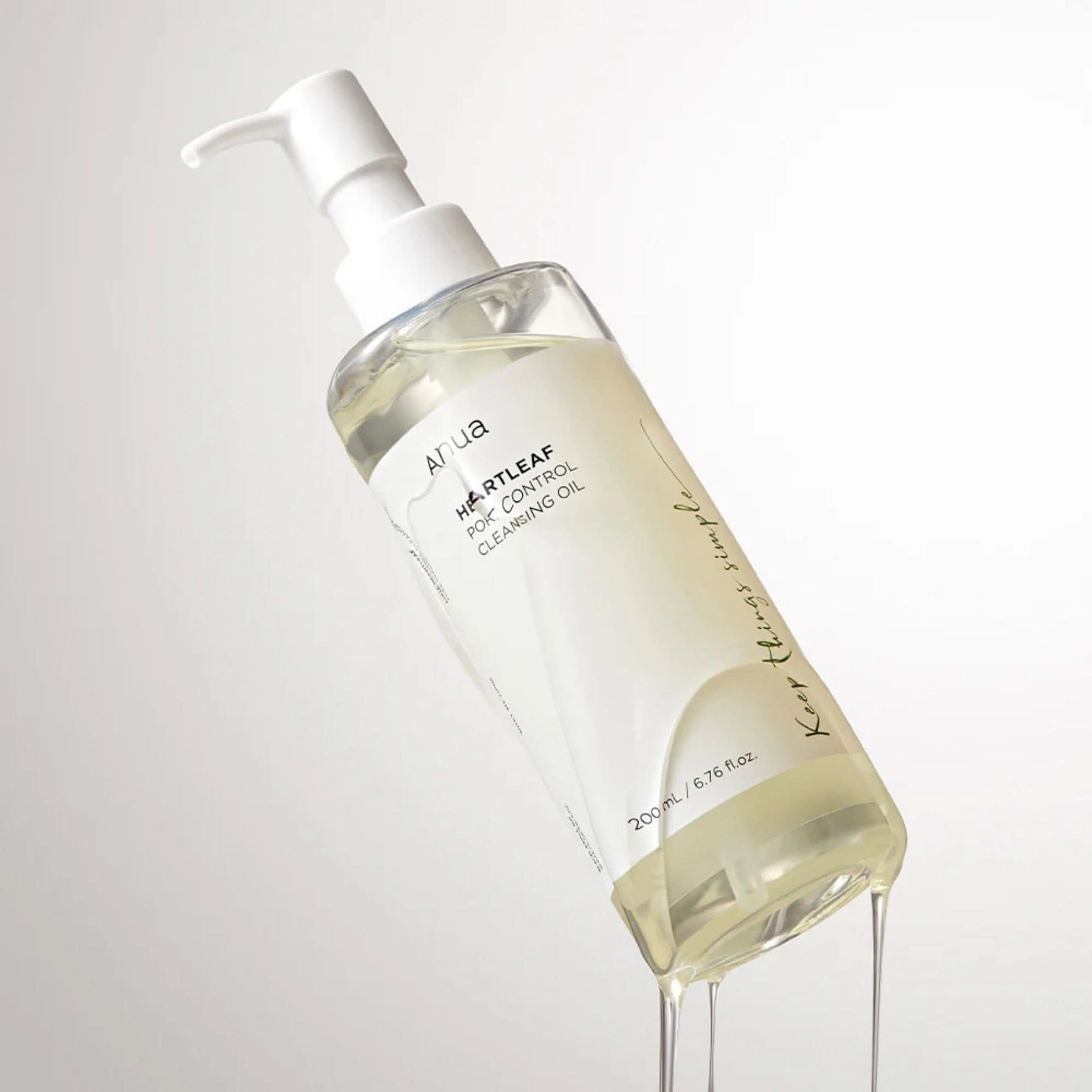 Anua Heartleaf Pore Control Cleansing Oil Korean Skincare | VELVET GLOW