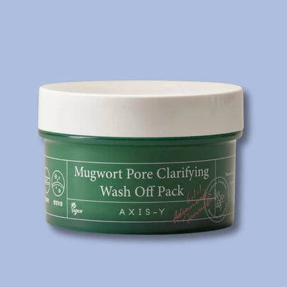 AXIS - Y Mugwort Pore Clarifying Wash Off Pack Korean Skincare | VELVET GLOW