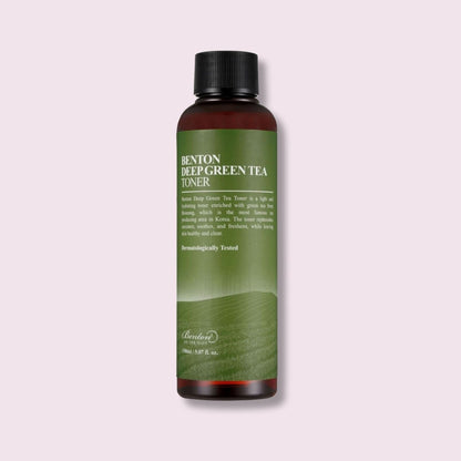 BENTON Deep Green Tea Toner Korean Skincare | VELVET GLOW