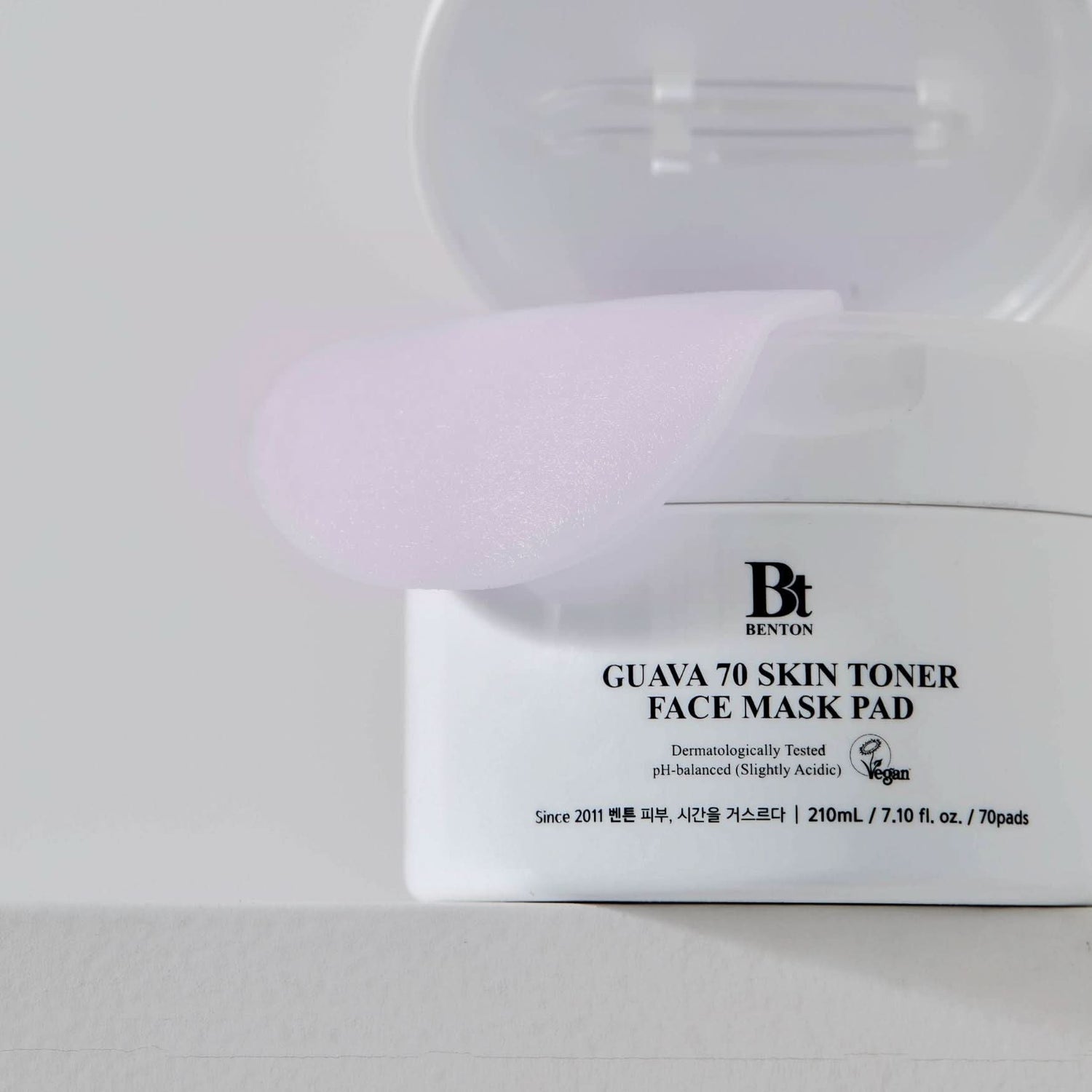 BENTON Guava 70 Skin Toner Face Mask Pad Korean Skincare | VELVET GLOW