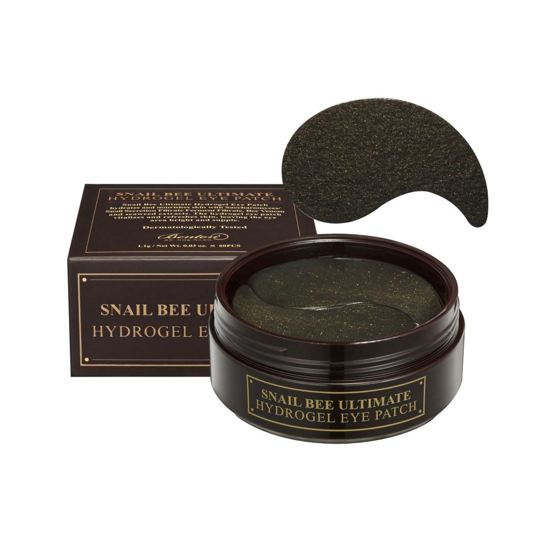 BENTON Snail Bee Ultimate Hydrogel Eye Patch Korean Skincare | VELVET GLOW
