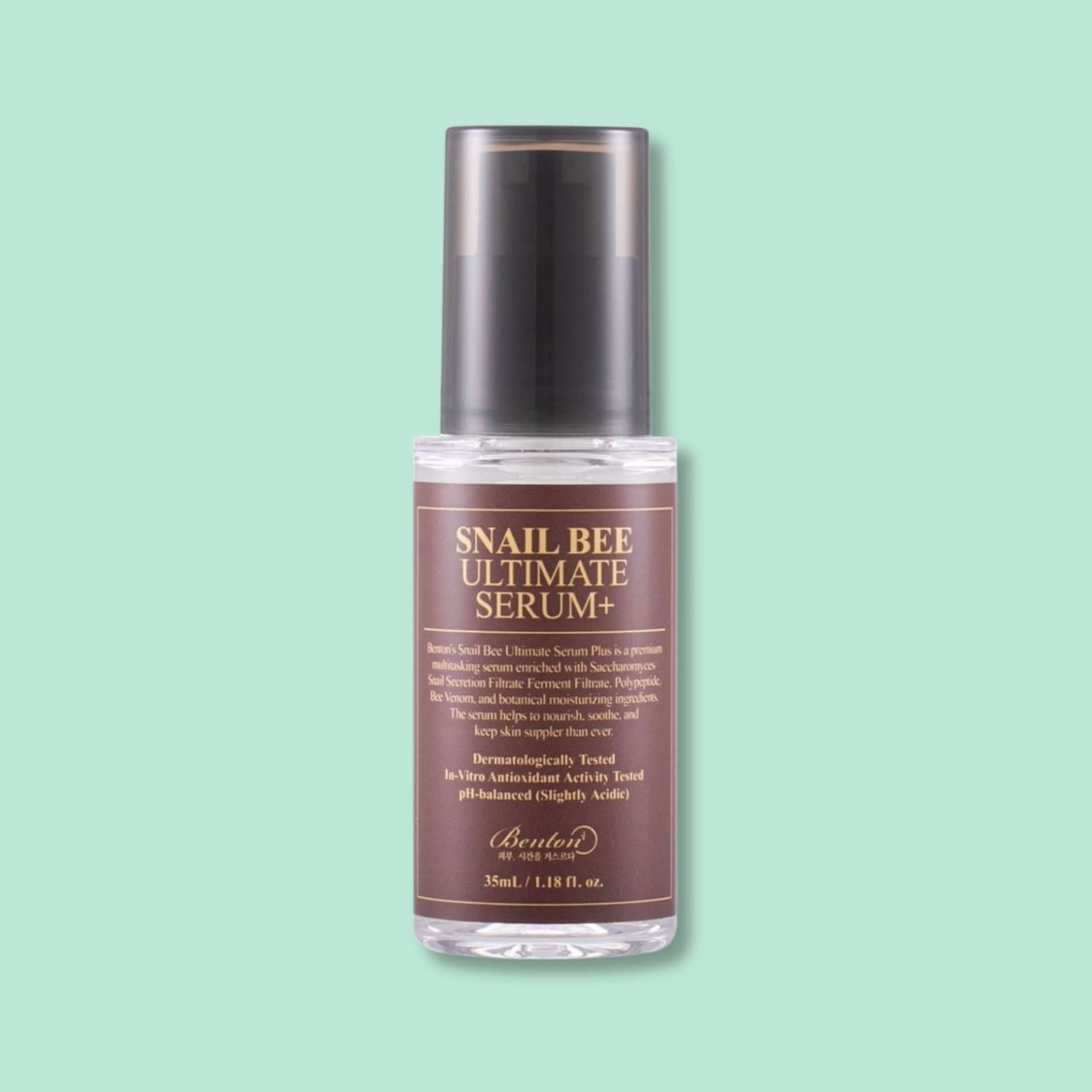 BENTON Snail Bee Ultimate Serum Korean Skincare | VELVET GLOW