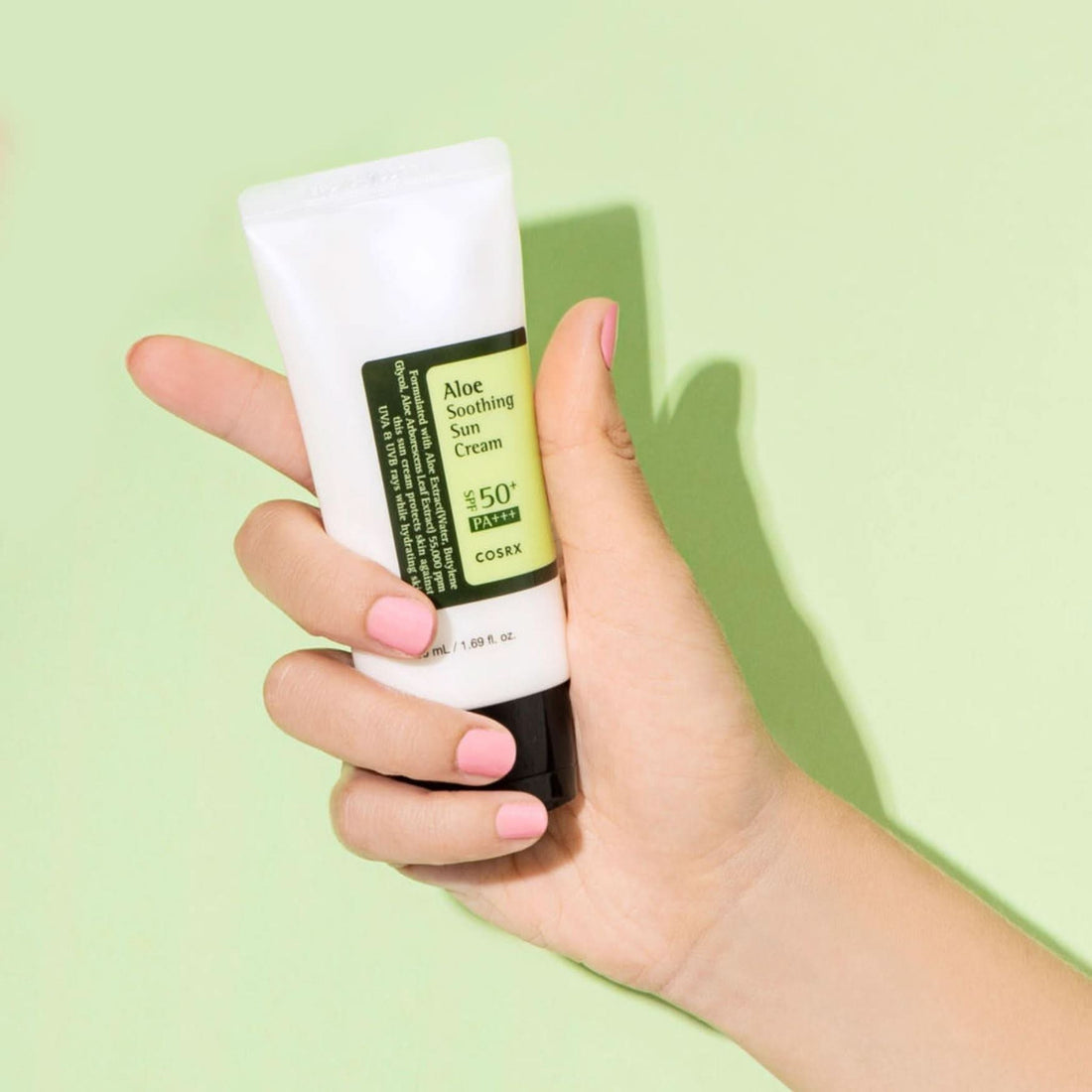 COSRX Aloe Soothing Sun Cream SPF50+ PA+++ Korean Skincare | VELVET GLOW