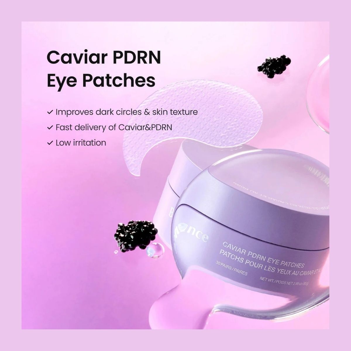 Caviar PDRN Eye Patches