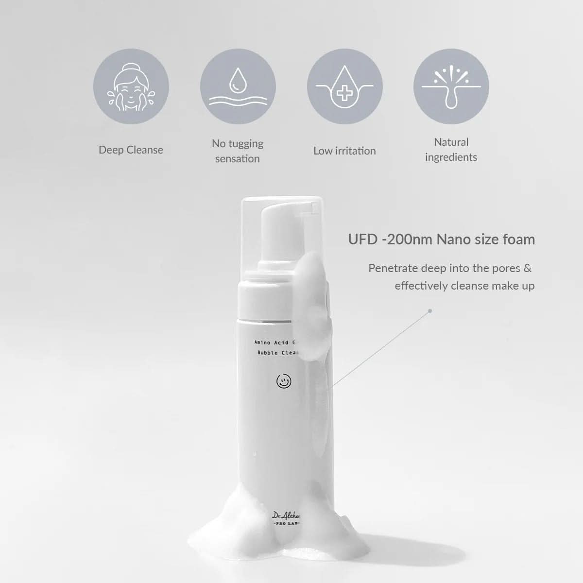 Dr. Althea Amino Acid Gentle Bubble Cleanser Korean Skincare | VELVET GLOW