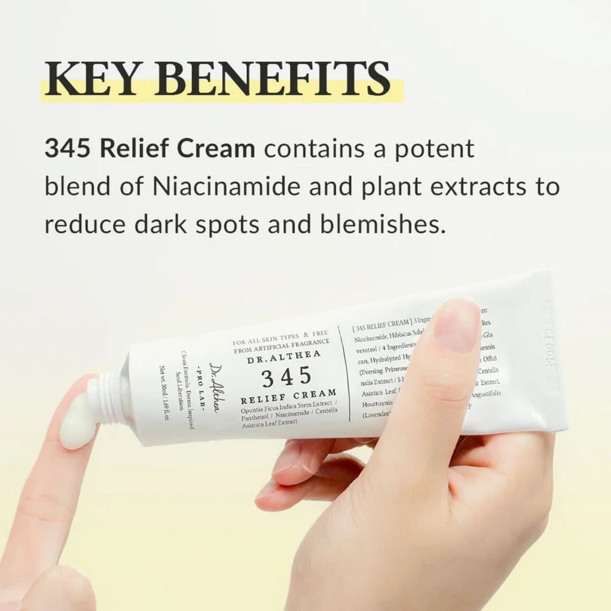 Dr. Althea 345 Relief Cream Korean Skincare | VELVET GLOW