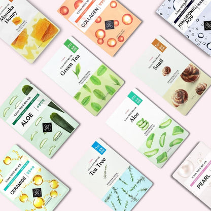 ETUDE 0.2 Therapy Air Mask NEW – 9 Types Korean Skincare | VELVET GLOW