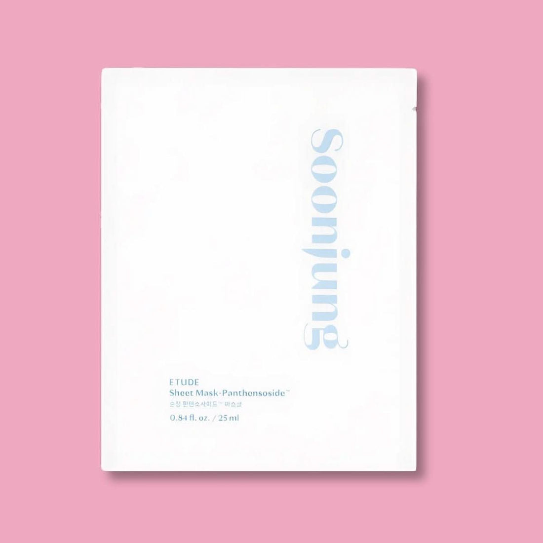 ETUDE Soon Jung Panthensoside Sheet Mask Korean Skincare | VELVET GLOW