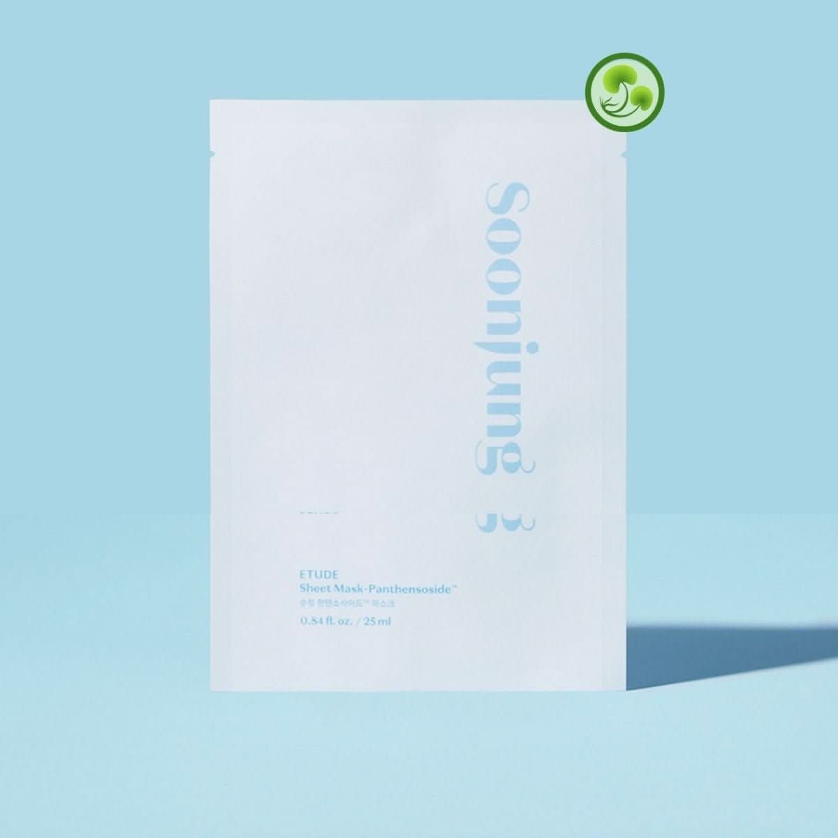 ETUDE Soon Jung Panthensoside Sheet Mask Korean Skincare | VELVET GLOW