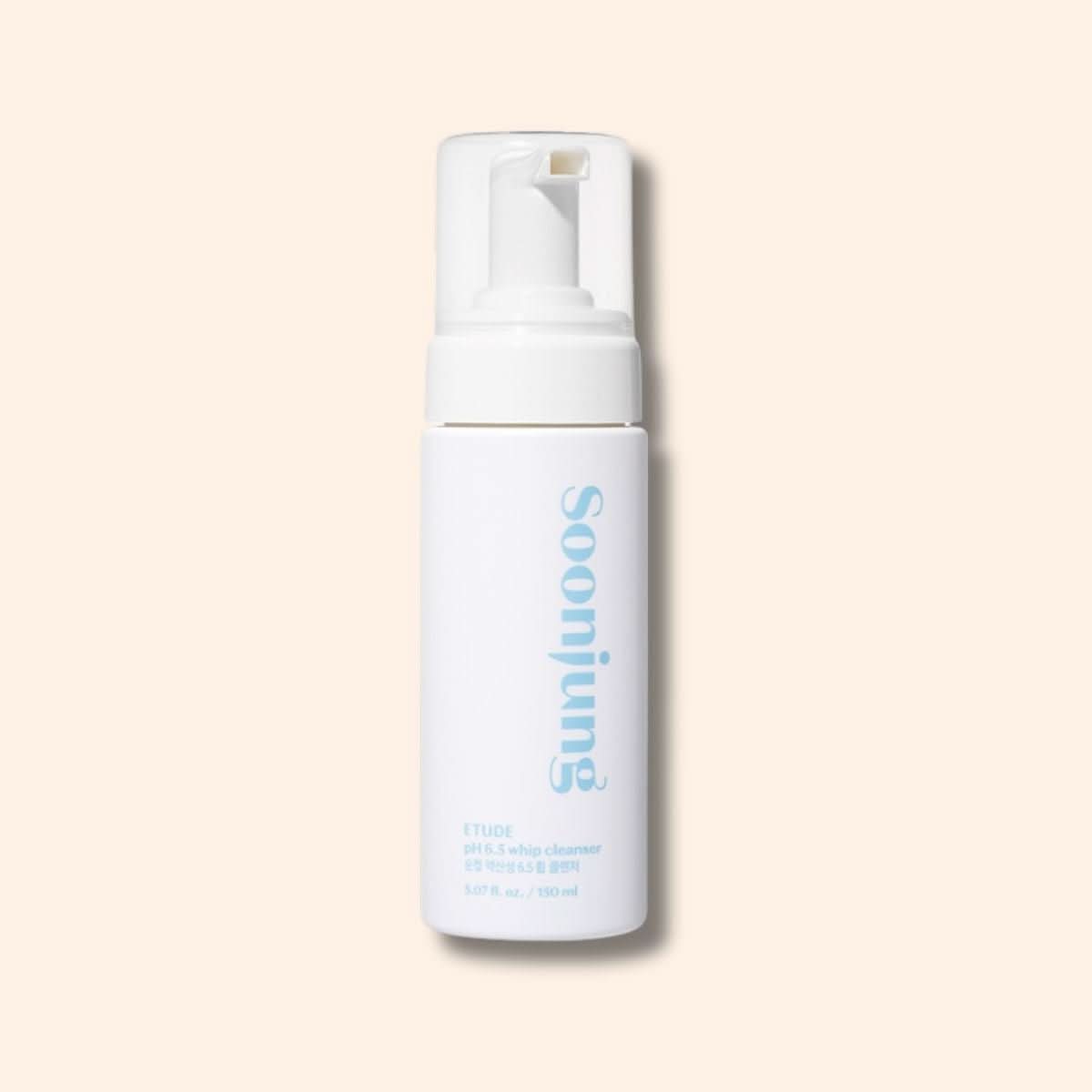 ETUDE Soonjung pH 6.5 Whip Cleanser Korean Skincare | VELVET GLOW