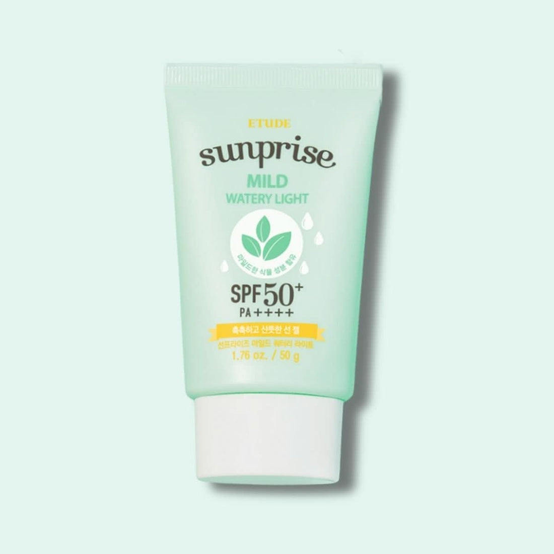 ETUDE Sunprise Mild Watery Light SPF50+ PA++++ Korean Skincare | VELVET GLOW