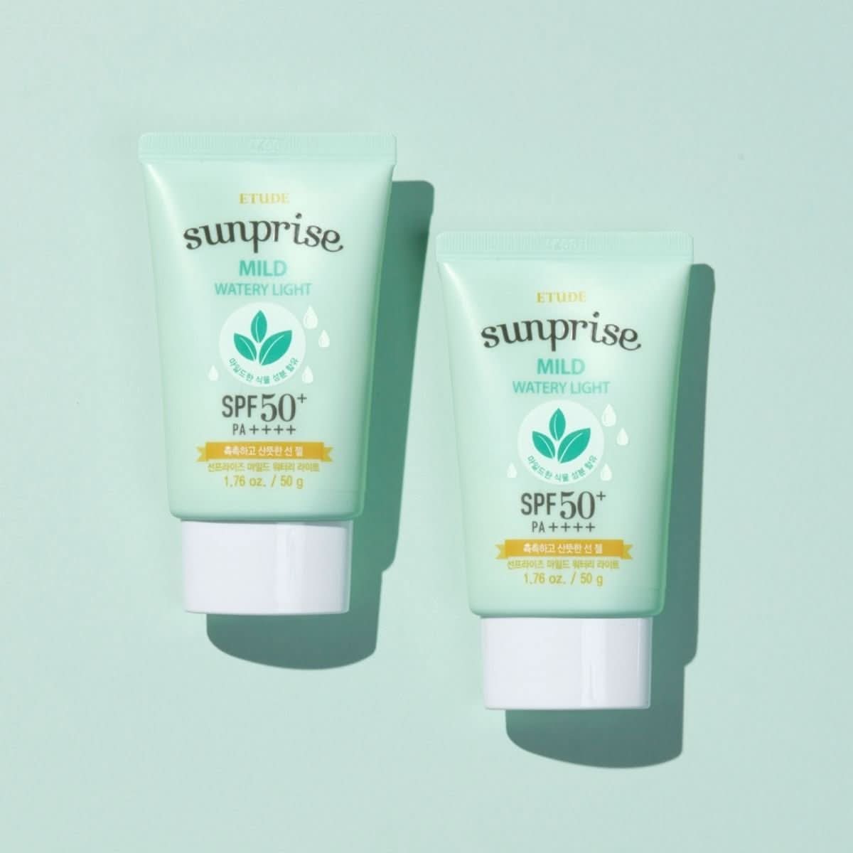 ETUDE Sunprise Mild Watery Light SPF50+ PA++++ Korean Skincare | VELVET GLOW