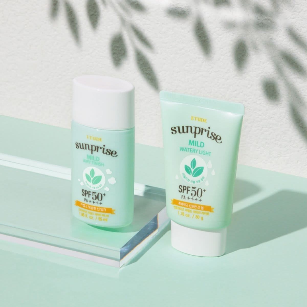 ETUDE Sunprise Mild Watery Light SPF50+ PA++++ Korean Skincare | VELVET GLOW