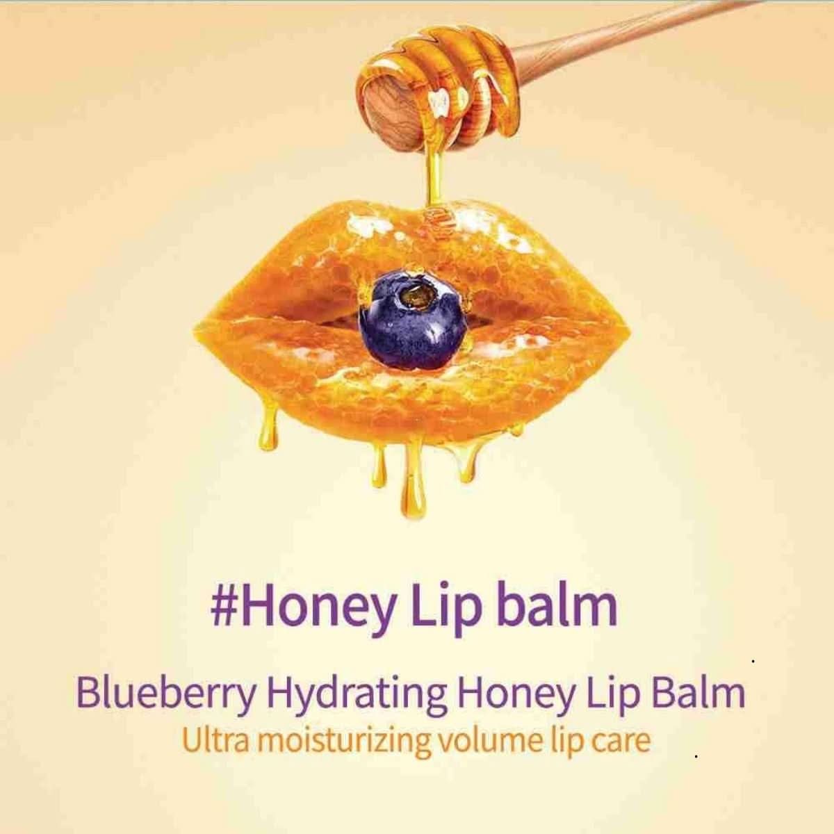 Frudia Blueberry Hydrating Honey Lip Balm Korean Skincare | VELVET GLOW