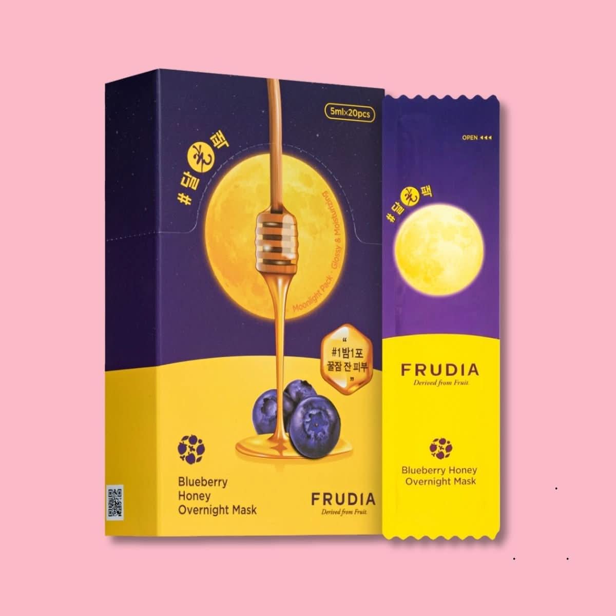 Frudia Blueberry Honey Overnight Mask Korean Skincare | VELVET GLOW