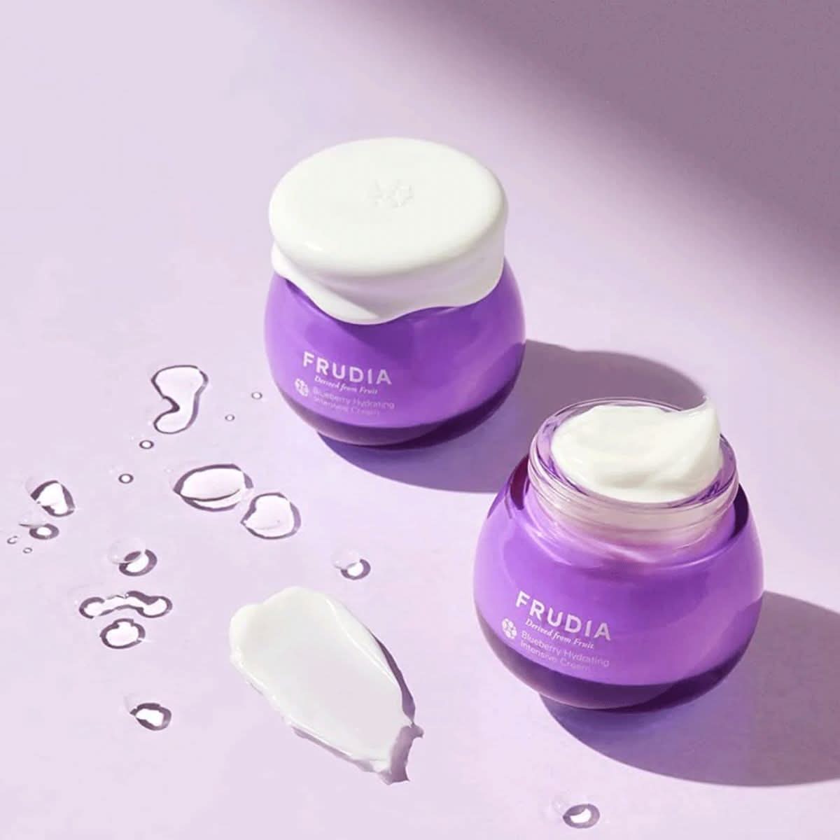 Frudia Blueberry Hydrating Intensive Cream Korean Skincare | VELVET GLOW