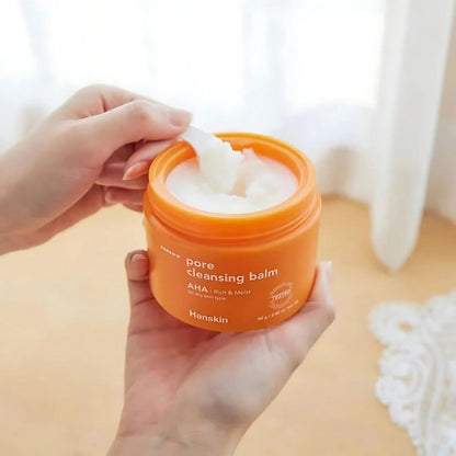 HANSKIN AHA Pore Cleasing Balm Korean Skincare | VELVET GLOW
