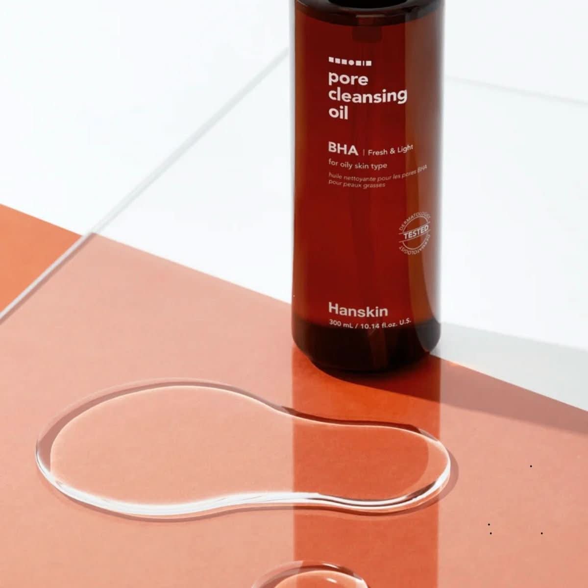 HANSKIN BHA Pore Cleansing Oil Korean Skincare | VELVET GLOW