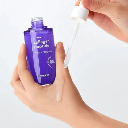 HANSKIN Collagen Peptide Hydra Ampoule Korean Skincare | VELVET GLOW