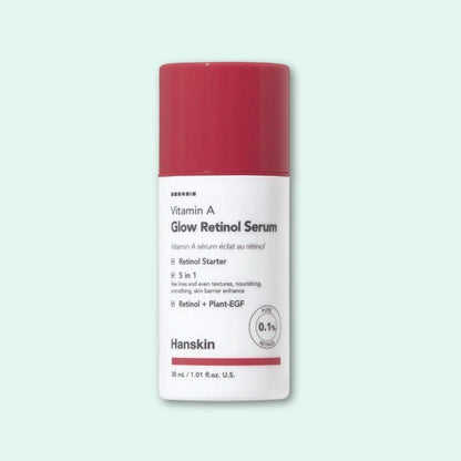 HANSKIN Vitamin A Glow Retinol Serum Korean Skincare | VELVET GLOW