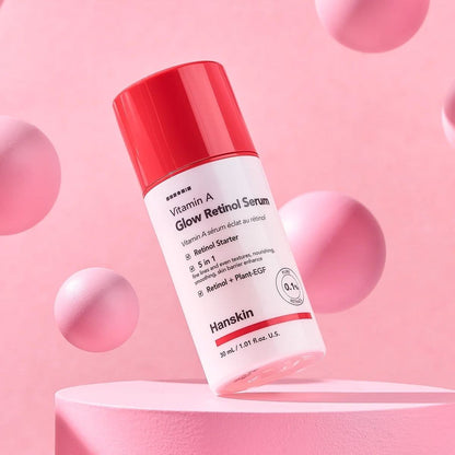 HANSKIN Vitamin A Glow Retinol Serum Korean Skincare | VELVET GLOW