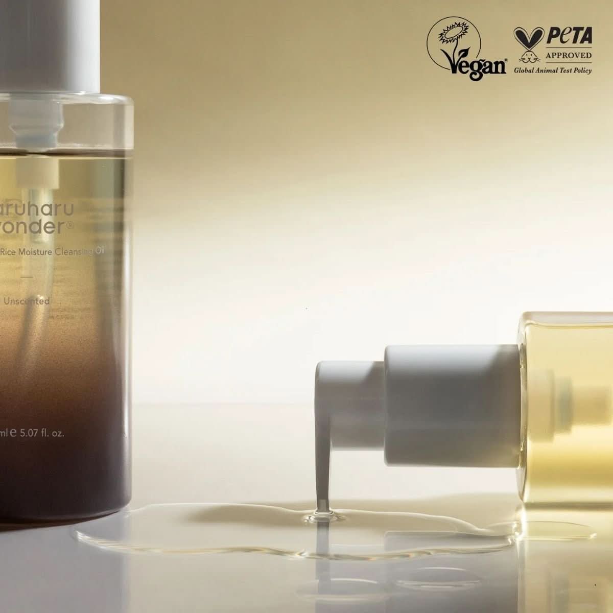 haruharu wonder Black Rice Moisture Cleansing Oil Korean Skincare | VELVET GLOW
