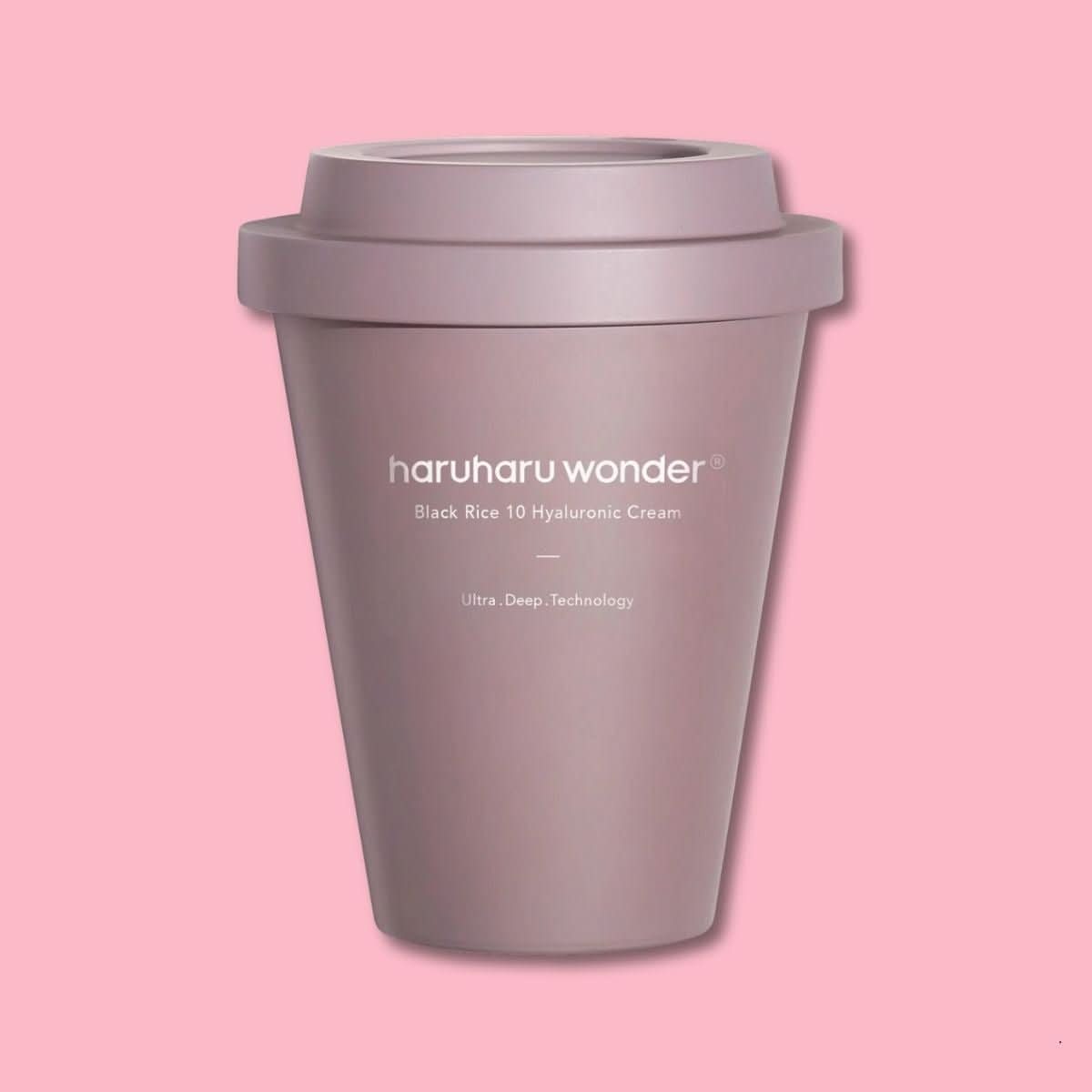 haruharu wonder Black Rice 10 Hyaluronic Cream Cup Korean Skincare | VELVET GLOW