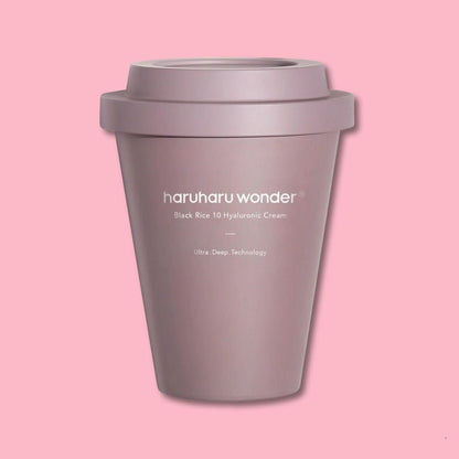 haruharu wonder Black Rice 10 Hyaluronic Cream Cup Korean Skincare | VELVET GLOW