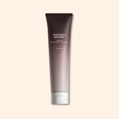 haruharu wonder Black Rice Moisture 5.5 Soft Cleansing Gel Korean Skincare | VELVET GLOW