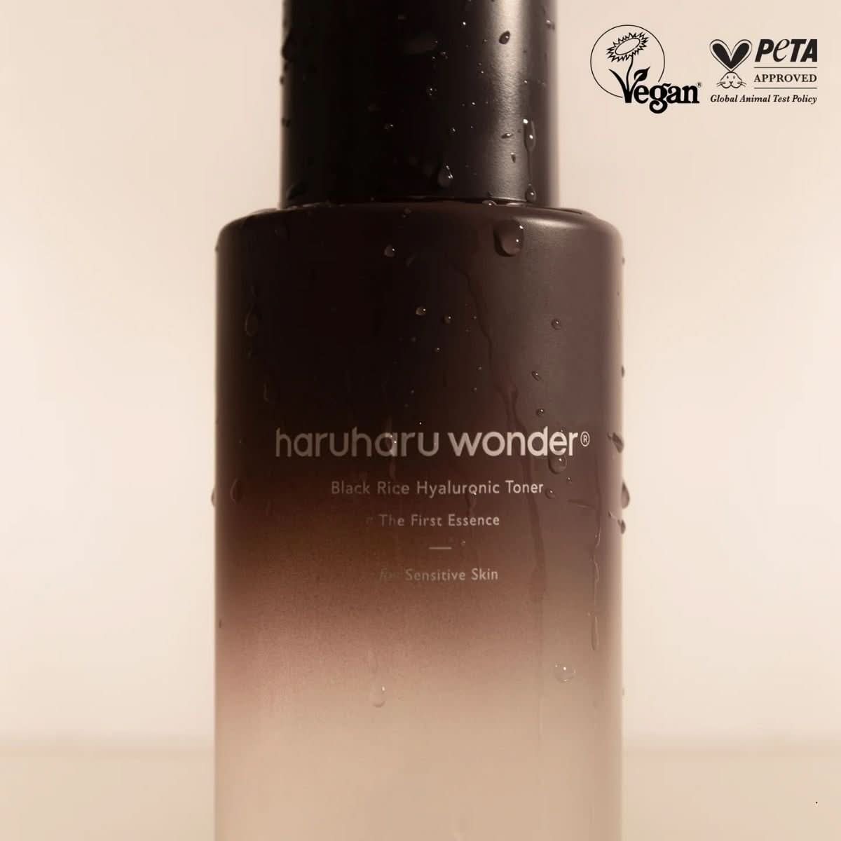 haruharu wonder Black Rice Hyaluronic Toner - Free of Alcohol &amp; Fragrance Korean Skincare | VELVET GLOW