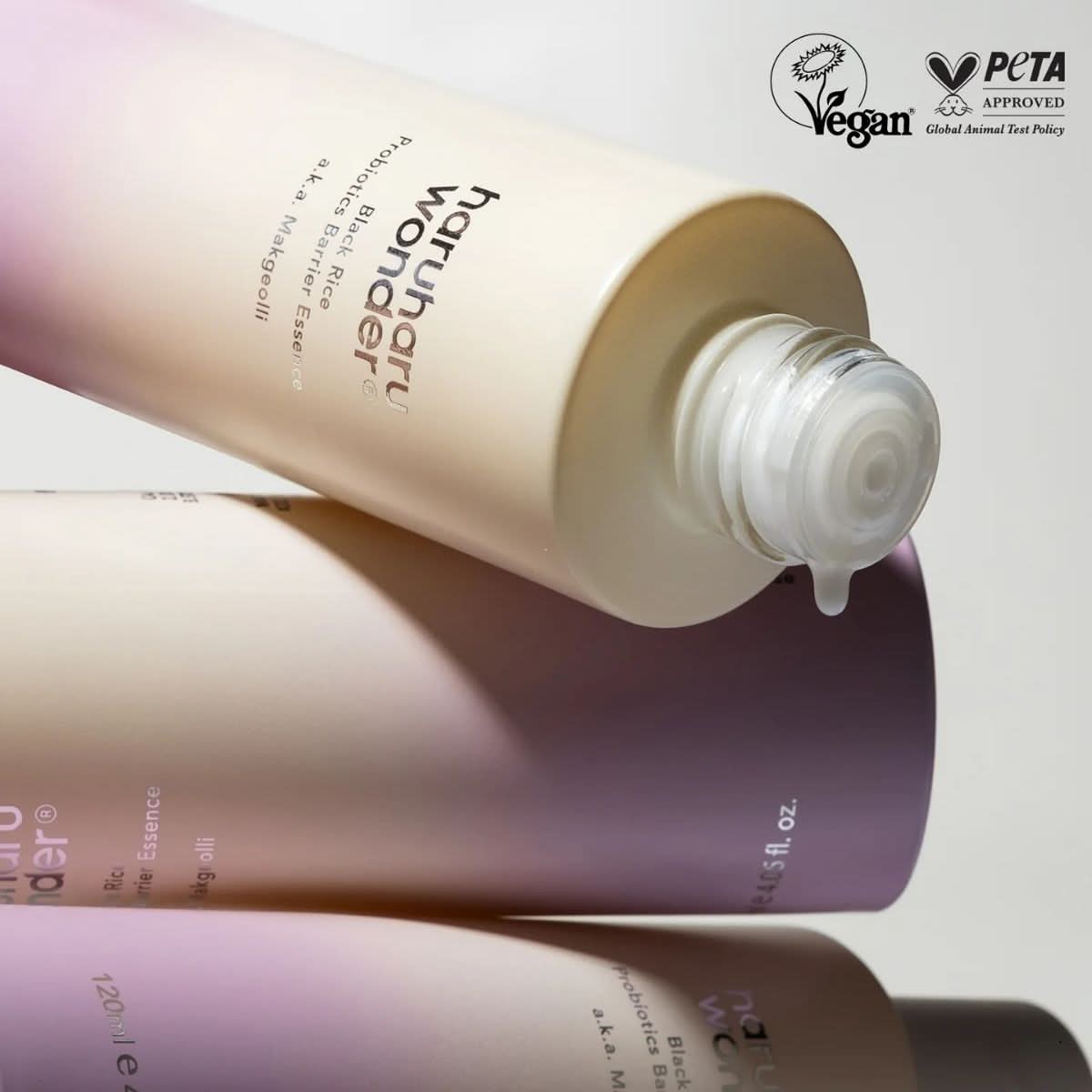 haruharu wonder Black Rice Probiotics Barrier Essence Korean Skincare | VELVET GLOW