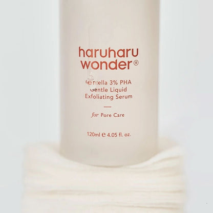 haruharu wonder Centella 3% PHA Gentle Liquid Exfoliating Serum Korean Skincare | VELVET GLOW