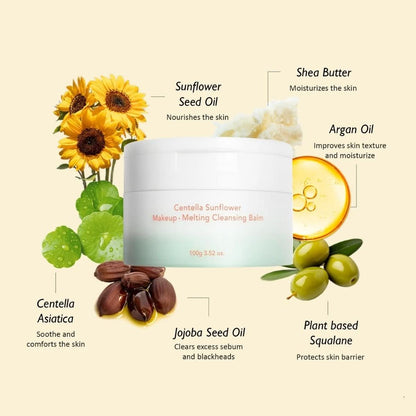 haruharu wonder Centella Sunflower Makeup - Melting Cleansing Balm Korean Skincare | VELVET GLOW