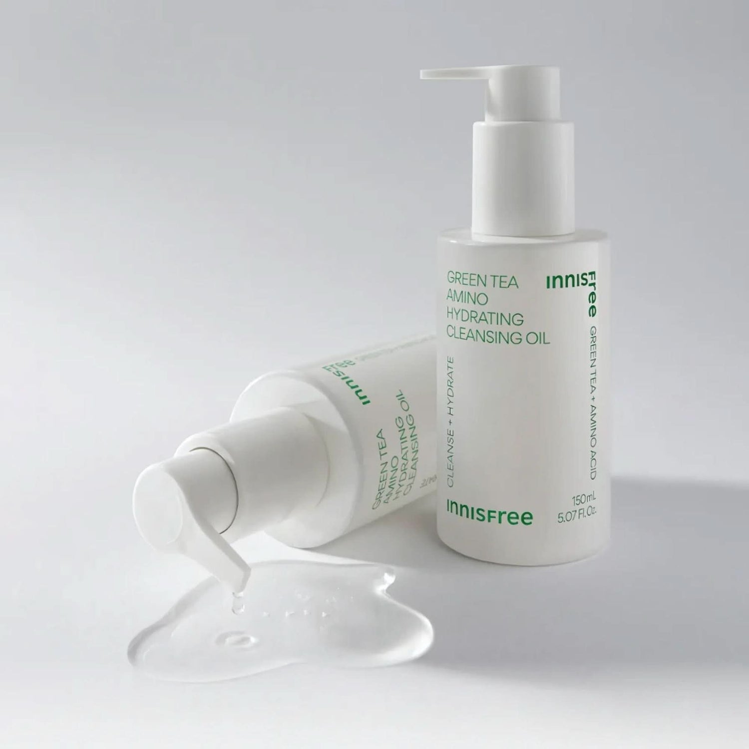 Innisfree Green Tea Amino Hydrating Cleansing Oil Korean Skincare | VELVET GLOW