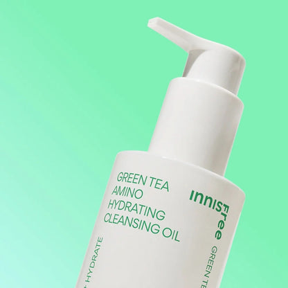 Innisfree Green Tea Amino Hydrating Cleansing Oil Korean Skincare | VELVET GLOW