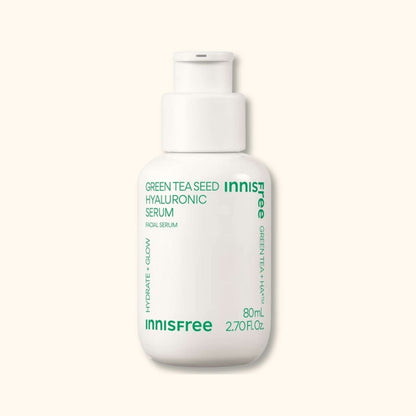 Innisfree Green Tea Seed Hyaluronic Serum Korean Skincare | VELVET GLOW