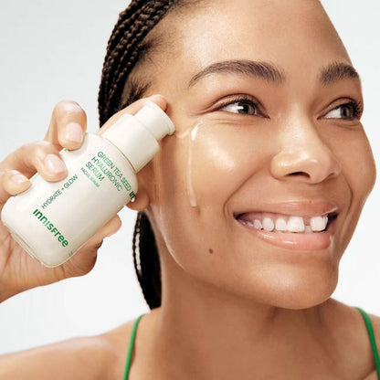 Innisfree Green Tea Seed Hyaluronic Serum Korean Skincare | VELVET GLOW
