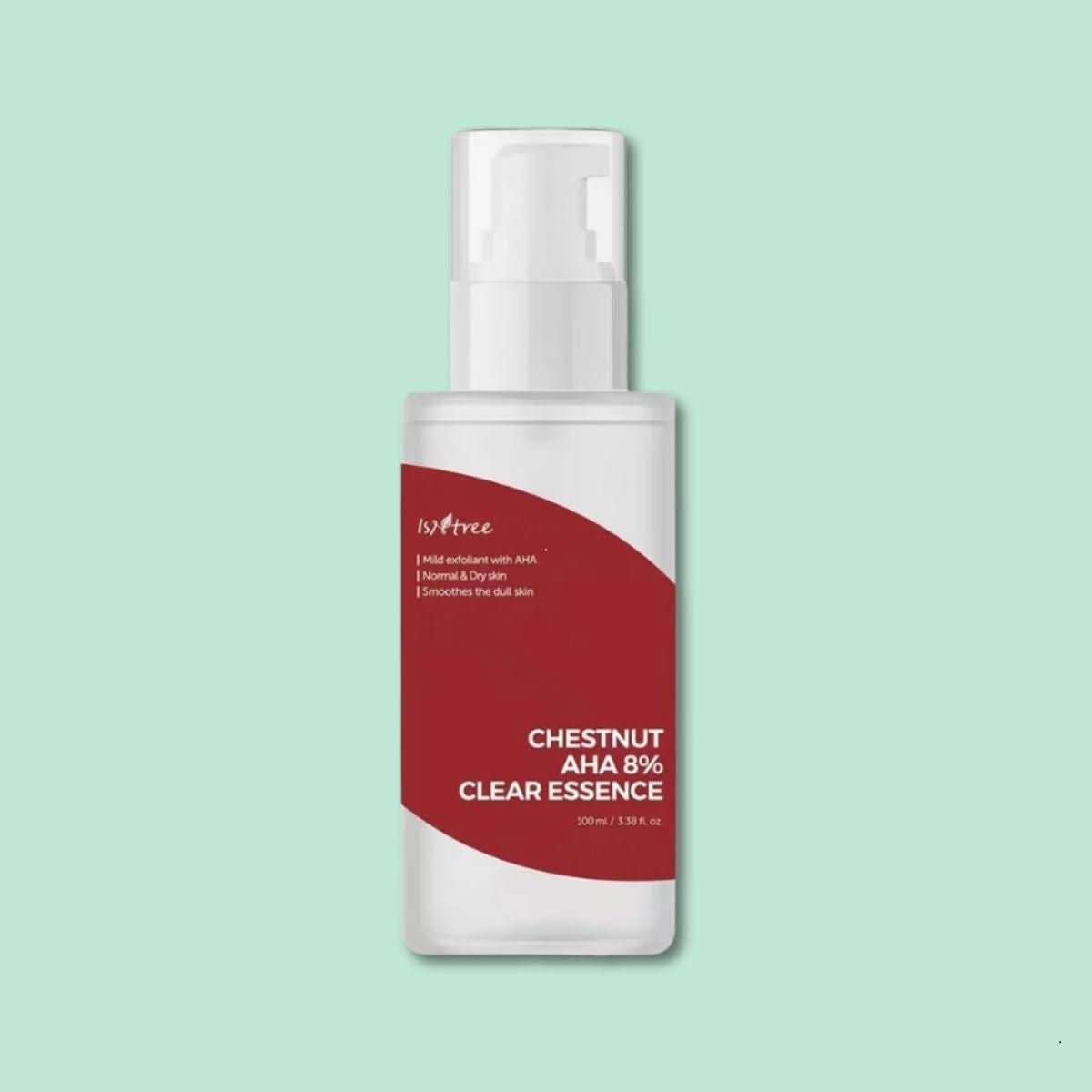 Isntree Chestnut 8% AHA Clear Essence Korean Skincare | VELVET GLOW