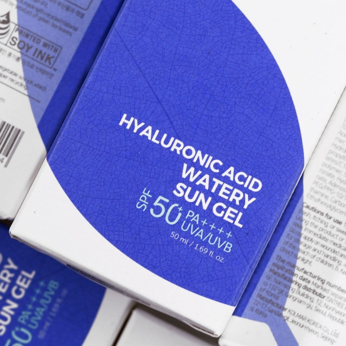 Isntree Hyaluronic Acid Watery Sun Gel Korean Skincare | VELVET GLOW