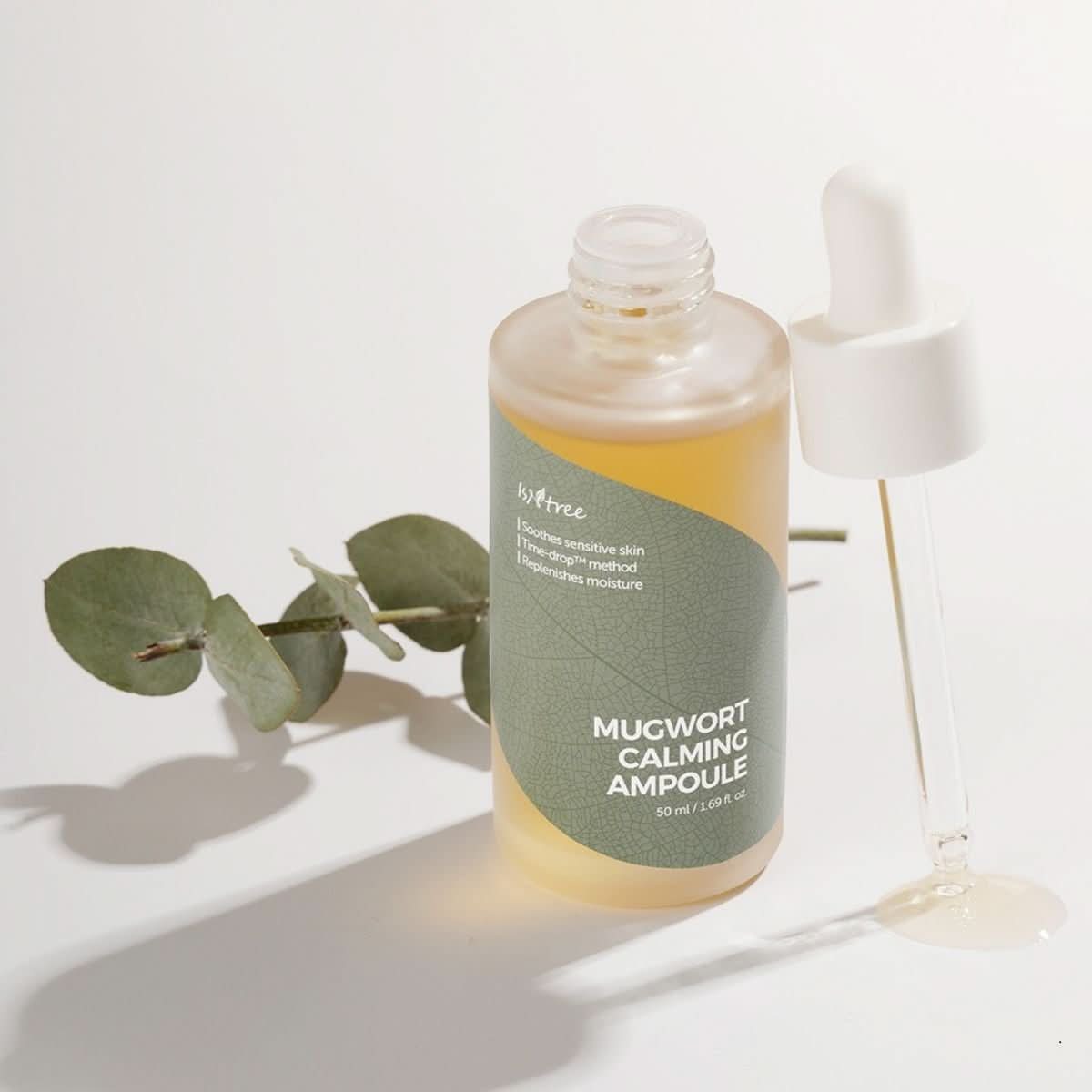 Isntree Mugwort Calming Ampoule Korean Skincare | VELVET GLOW