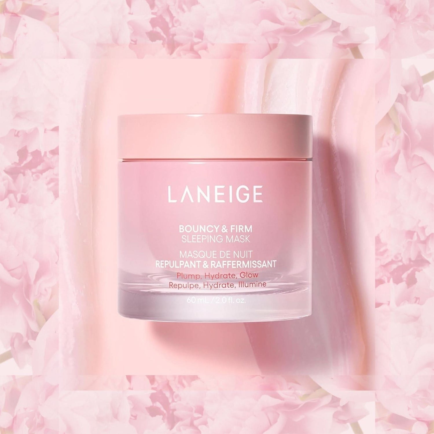 LANEIGE Bouncy &amp; Firm Sleeping Mask Korean Skincare | VELVET GLOW