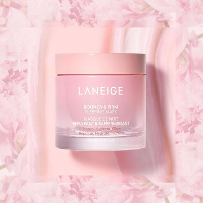 LANEIGE Bouncy &amp; Firm Sleeping Mask Korean Skincare | VELVET GLOW