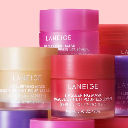 LANEIGE Lip Sleeping Mask – 9 Types Korean Skincare | VELVET GLOW
