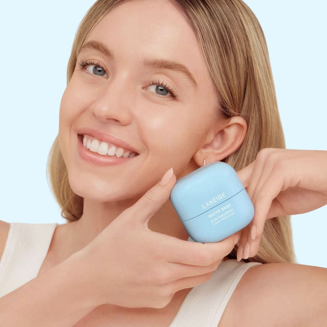 LANEIGE Water Bank Blue Hyaluronic Cream Moisturizer Korean Skincare | VELVET GLOW