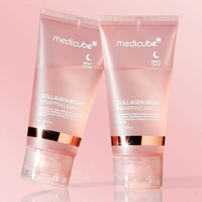 Medicube Collagen Night Wrapping Mask Korean Skincare | VELVET GLOW