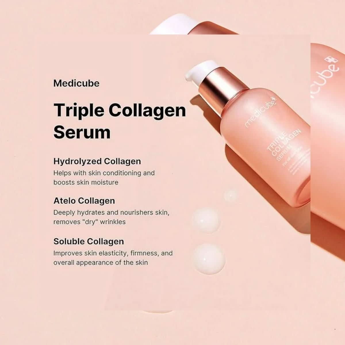 Medicube Triple Collagen Serum 4.0 Korean Skincare | VELVET GLOW