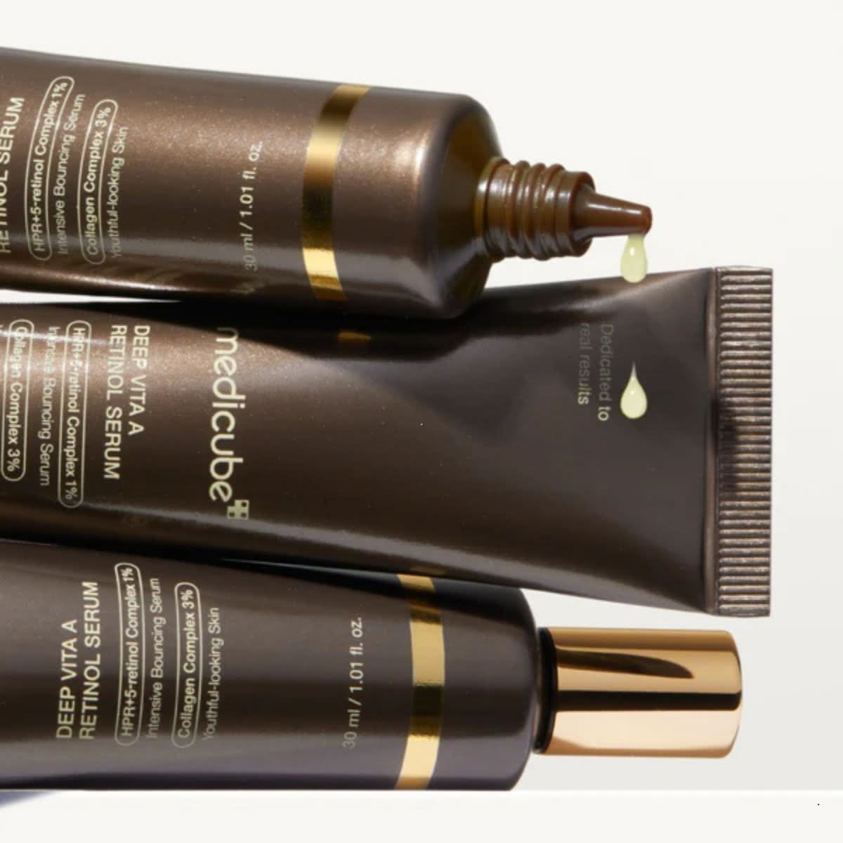 Medicube Deep Vita A Retinol Serum Korean Skincare | VELVET GLOW